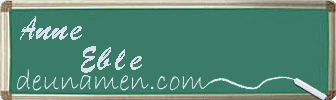 Anne Eble Visitenkarte